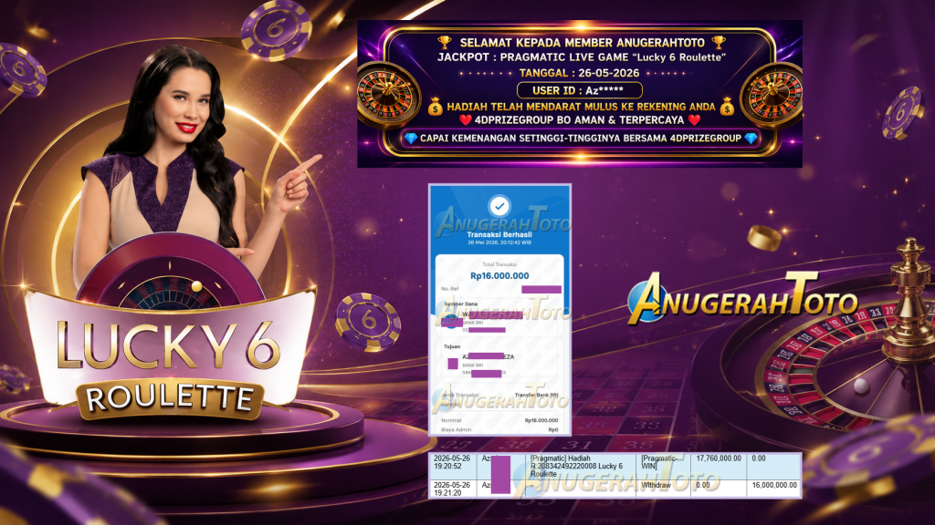 ANUGERAHTOTO JACKPOT PRAGMATIC LIVE GAME “Lucky 6 Roulette” ‎‏‏‎‎‎‏‏‎ ‎‏‏‎ ‎‏‏‎ ‎‎‏‏‎ ‎‏‏‎ ‎‏‏‎‎‎‏‏‎ ‎‏‏‎ ‎‏‏‎ ‎‎‏‏‎ ‎‏‏‎ ‎‏‏‎‎‎‏‏‎ ‎‏‏‎ ‎‏‏‎ ‎‎‏‏‎ ‎‏‏‎ ‎‏‏‎‎‎‏‏‎ ‎‏‏‎ ‎‏‏‎ ‎‎‏‏‎ ‎‏‏‎ ‎‏‏‎‎‎‏‏‎ ‎‏‏‎ ‎‏‏‎ ‎‎‏‏‎ ‎‏‏‎ ‎‏‏‎‎‎‏‏‎ ‎‏‏‎ ‎‏‏‎ ‎‎‏‏‎ ‎‏‏‎ ‎‏‏‎Rp 16.000.000,- LUNAS