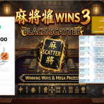 INDO4DPOOLS JACKPOT Pragmatic “Mahjong Wins 3 – Black Scatter” Rp12.786.000,- LUNAS