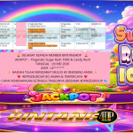 BINTANG4DP JACKPOT PRAGMATIC ” Pragmatic Sugar Rush 1000 & Candy Rush ” Rp 11,996,000,- LUNAS
