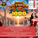 BINTANG4DP JACKPOT Pragmatic “Gates of Olympus Xmas 1000” Rp10.000.000,- LUNAS