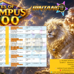 BINTANG4DP JACKPOT PRAGMATIC “Gates of Olympus 1000” Rp28.000.000,- LUNAS