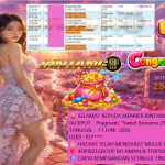 BINTANG4DP JACKPOT Pragmatic “Sweet Bonanza 2500” Rp20.000.000,- LUNAS