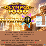 BINTANG4DP JACKPOT Pragmatic “Gates of Olympus 1000” Rp11.000.000,- LUNAS