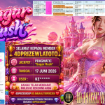 4DPRIZEWLATOTO JACKPOT PRAGMATIC “Sugar Rush” Rp11.000.000,- LUNAS
