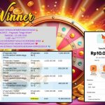 INDOVEGAS4D JACKPOT Pragmatic “Mega Wheel” Rp10.000.000,- LUNAS