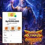 AKSARA4D JACKPOT PRAGMATIC “Gates of Olympus Super Scatter”‎‏‏‎‎ Rp19.990.000,- LUNAS
