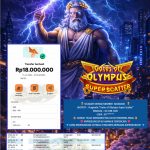 AKSARA4D JACKPOT Pragmatic “Gates of Olympus Super Scatter” Rp18.000.000,- LUNAS