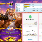 BINTANG4DP JACKPOT PRAGMATIC “Gates of Olympus 1000″‎‏‏‎‎ Rp41.000.000,- LUNAS