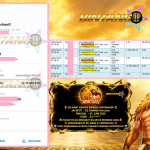 BINTANG4DP JACKPOT CQ GAMING “Hercules” Rp13.000.000,- LUNAS