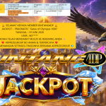 BINTANG4DP JACKPOT PRAGMATIC “Gates of Olympus 1000” Rp12.044.000,- LUNAS
