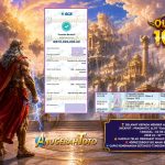 ANUGERAHTOTO JACKPOT PRAGMATIC SLOT “Gates of Olympus 1000” Rp10.000.000,- LUNAS