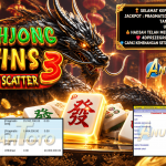 ANUGERAHTOTO JACKPOT PRAGMATIC SLOT “Mahjong Wins 3 – Black Scatter” Rp 40.000.000,- LUNAS