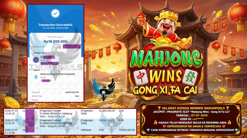 INDO4DPOOLS JACKPOT PRAGMATIC SLOT “Mahjong Wins – Gong Xi Fa Cai”‎‎‏‏‎ ‎‏‏‎ ‎‏‏‎ ‎‎‏‏‎ ‎‏‏‎ ‎‏‏‎‎‎‏‏‎ ‎‏‏‎ ‎‏‏‎ ‎‎‏‏‎ ‎‏‏‎ ‎‏‏‎‎‎‏‏‎ ‎‏‏‎ ‎‏‏‎ ‎‎‏‏‎ ‎‏‏‎ ‎‏‏‎‎‎‏‏‎ ‎‏‏‎ ‎‏‏‎ ‎‎‏‏‎ ‎‏‏‎ ‎‏‏‎ Rp 18.000.000,- LUNAS