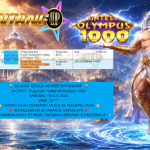 BINTANG4DP JACKPOT PRAGMATIC “Gates of Olympus 1000”‌‌‌‌‎ Rp99.883.000,- LUNAS