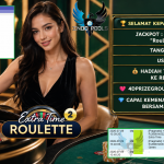 INDO4DPOOLS JACKPOT PRAGMATIC LIVE GAME “Roulette 2 Extra Time” Rp 30.000.000,- LUNAS