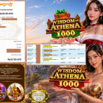 SHIO88 JACKPOT PRAGMATIC ” Wisdom of Athena 1000 Xmas , Wisdom of Athena 1000 ” Rp 32.130.000 ,- LUNAS