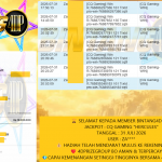 BINTANG4DP JACKPOT CQ GAMING “HERCULES”‎ ‎‏‏‎Rp 30.000.000,- LUNAS