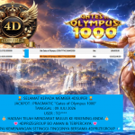 4DSUPER JACKPOT PRAGMATIC “Gates of Olympus 1000” Rp 15.000.000 ,- LUNAS