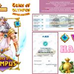 AKSARA4D JACKPOT PRAGMATIC “Gates of Olympus Super Scatter” Rp12.000.000,- LUNAS