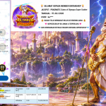 BINTANG4DP JACKPOT PRAGMATIC “Gates of Olympus Super Scatter”‎‏‏‎‎ Rp16.500.000,- LUNAS