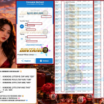 BINTANG4DP JACKPOT HONGKONG LOTTERY4D (TIAP HARI) “0250”, HONGKONG POOLS (TIAP HARI) “5490”, HONGKONG LOTTO (TIAP HARI) “9430” Rp12.300.000,- LUNAS