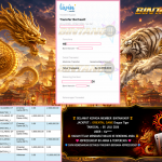 BINTANG4DP JACKPOT ORIENTAL GAME “Dragon Tiger” Rp10.000.000,- LUNAS