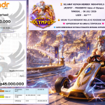 INDO4DPOOLS JACKPOT PRAGMATIC “Gates of Olympus” Rp45.000.000,- LUNAS