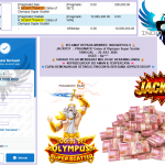 INDO4DPOOLS JACKPOT PRAGMATIC “Gates of Olympus Super Scatter”‎‏‏‎‎ Rp10.000.000,- LUNAS