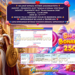 ANUGERAHTOTO JACKPOT PRAGMATIC SLOT “Wisdom of Athena 1000 Xmas” & PRAGMATIC SLOT “Sweet Bonanza 2500” Rp 42.425.000,- LUNAS