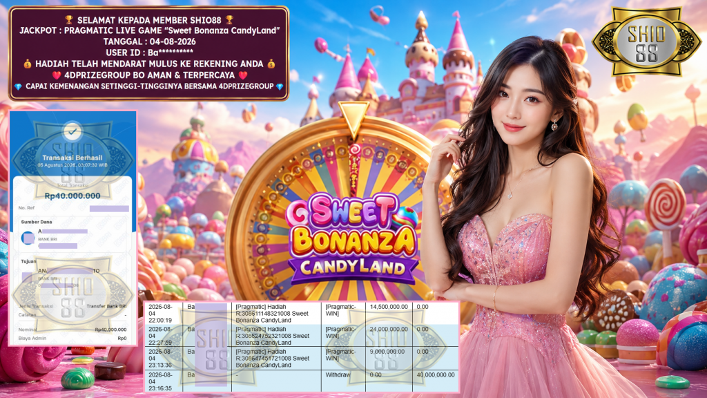 SHIO88 JACKPOT PRAGMATIC LIVE GAME “Sweet Bonanza CandyLand” ‎‏‏‎‎‎‏‏‎ ‎‏‏‎ ‎‏‏‎ ‎‎‏‏‎ ‎‏‏‎ ‎‏‏‎‎‎‏‏‎ ‎‏‏‎ ‎‏‏‎ ‎‎‏‏‎ ‎‏‏‎ ‎‏‏‎‎‎‏‏‎ ‎‏‏‎ ‎‏‏‎ ‎‎‏‏‎ ‎‏‏‎ ‎‏‏‎‎‎‏‏‎ ‎‏‏‎ ‎‏‏‎ ‎‎‏‏‎ ‎‏‏‎ ‎‏‏‎‎‎‏‏‎ ‎‏‏‎ ‎‏‏‎ ‎‎‏‏‎ ‎‏‏‎ ‎‏‏‎‎‎‏‏‎ ‎‏‏‎ ‎‏‏‎ ‎‎‏‏‎ ‎‏‏‎ ‎‏‏‎‎‎‏‏‎ ‎‏‏‎ ‎‏‏‎‎‏‏‎‎‏‏‎‎‎‏‏‎‎‏‏‎Rp 40.000.000,- LUNAS