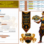 INDOVEGAS4D JACKPOT PRAGMATIC ” Gates of Gatot Kaca 1000 ” Rp.15.000.000,-LUNAS