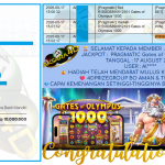 AKSARA4D JACKPOT PRAGMATIC ” Gates of Olympus 1000 ” Rp 10,000,000,- LUNAS