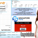INDO4DPOOLS JACKPOT SINGAPORE 4D (SELASA & JUMAT OFF) “9042”ββββ Rp19.500.000,- LUNAS