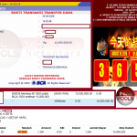 INDO-POOLS JACKPOT TOTO MACAU 1 (SETIAP HARI) “3653”‎‏‏‎ Rp12.000.000,- LUNAS