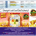 AKSARA4D JACKPOT PRAGMATIC ” Mahjong Wins 3 – Black Scatter ” Rp 10,000,000,- LUNAS