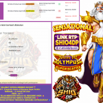 SHIO4DP JACKPOT PRAGMATIC “Gates of Olympus Super Scatter” Rp.1.000.000,-LUNAS