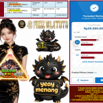 4DPRIZEWLATOTO JACKPOT PRAGMATIC “Mahjong Wins 3 – Black Scatter” Rp.20.000.000,-LUNAS