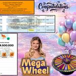 AKSARA4D JACKPOT Pragmatic “Mega Wheel” Rp14.500.000,- LUNAS