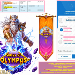 4DPRIZEWLATOTO JACKPOT PRAGMATIC ” Gates of Olympus ” Rp.11.000.000,-LUNAS