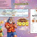 AKSARA4D JACKPOT PRAGMATIC “Gates of Olympus 1000″‎‏‏‎‎ Rp13.000.000,- LUNAS