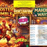 INDOVEGAS4D JACKPOT PGSOFT “Rooster Rumble&Mahjong Ways 2” Rp50.000.000,- LUNAS