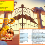 BINTANG4DP JACKPOT CQ GAMING “HERCULES”‎‏‏ Rp11.000.000,- LUNAS