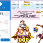BINTANG4DP JACKPOT PRAGMATIC “Gates of Olympus 1000″ Rp17.000.000,- LUNAS