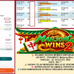BINTANG4DP JACKPOT PRAGMATIC “Mahjong Wins 2″‎‏‏‎‎ Rp10.834.000,- LUNAS