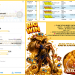 BINTANG4DP JACKPOT CQ GAMING “HERCULES” Rp12.000.000,- LUNAS