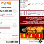 BINTANG4DP JACKPOT TOTO MACAU 3 (SETIAP HARI) “6415”‎‏‏‎ Rp35.000.000,- LUNAS