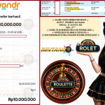 BINTANG4DP JACKPOT PRAGMATIC “Auto Roulette”‎‏‏‎‎ Rp10.000.000,- LUNAS
