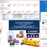 BINTANG4DP JACKPOT SYDNEY LOTTO (TIAP HARI) “9963”‎‏‏‎ Rp11.000.000,- LUNAS