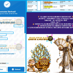 BINTANG4DP JACKPOT PRAGMATIC “Gates of Olympus 1000″‎‏‏‎‎ Rp15.000.000,- LUNAS