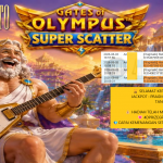 4DPRIZEWLATOTO JACKPOT PRAGMATIC “Gates of Olympus Super Scatter” Rp14.000.000,- LUNAS
